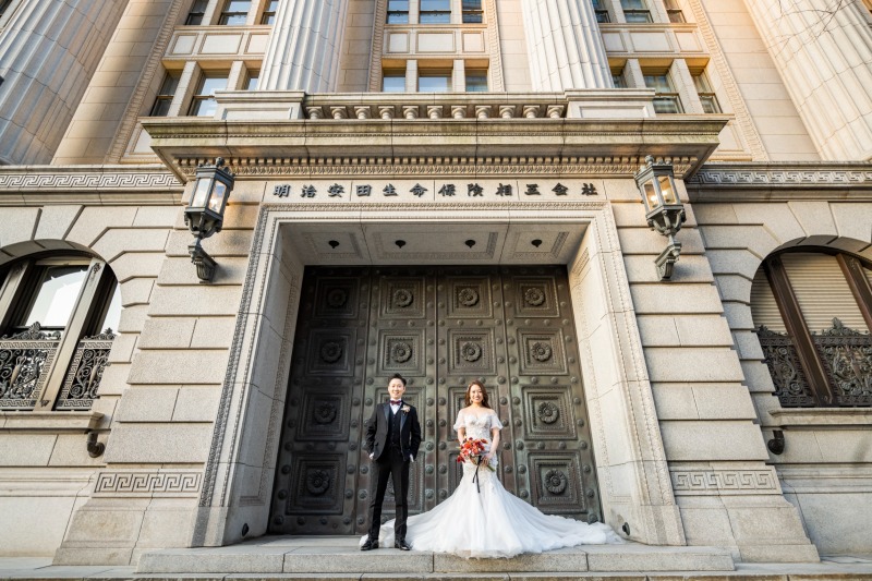 安田生命ビルで重厚な一枚を♪