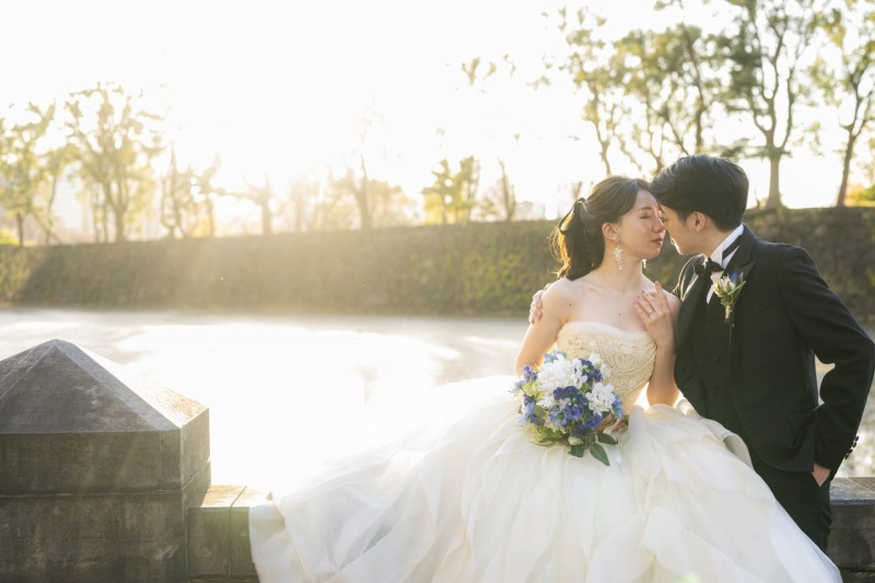 西日を活かしたショット…♡