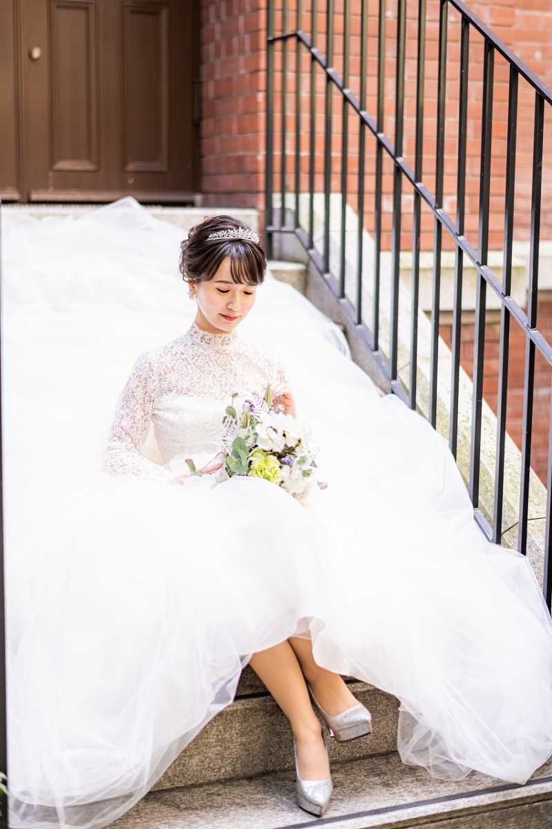 お座りショット☆