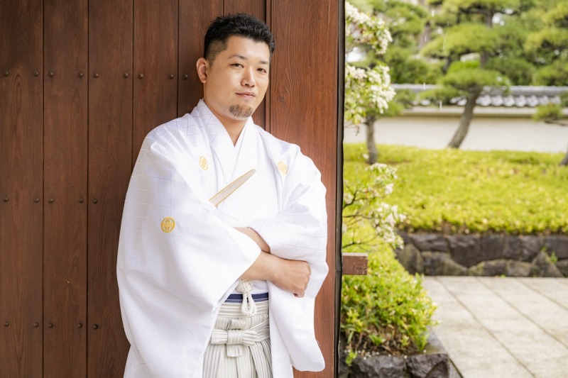 ご新郎様のソロショット