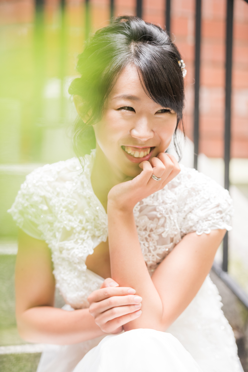 まずはご新婦様ワンショットから☆