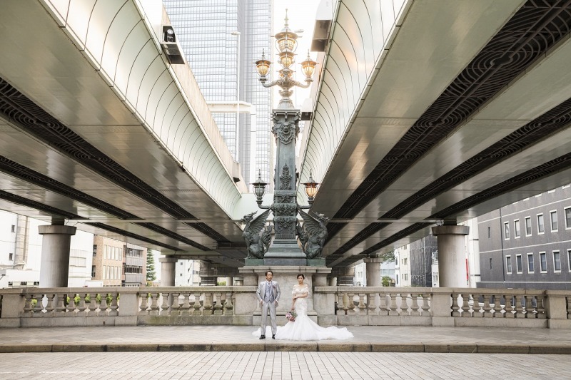 日本橋麒麟像で