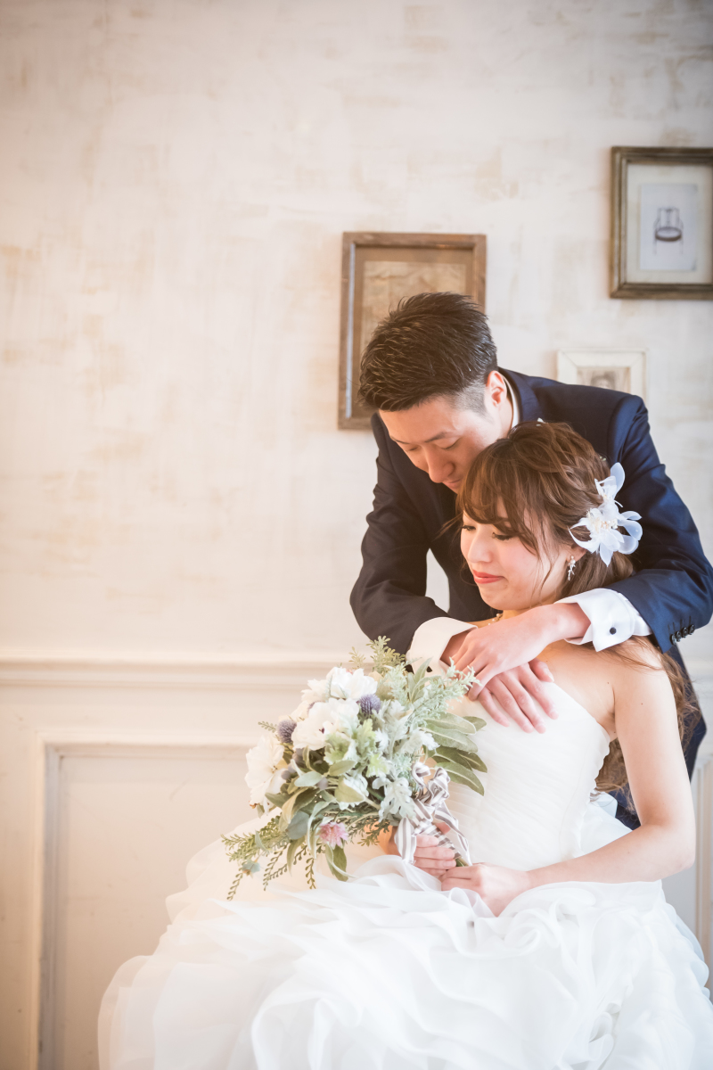 ご新婦様を包み込んで☆