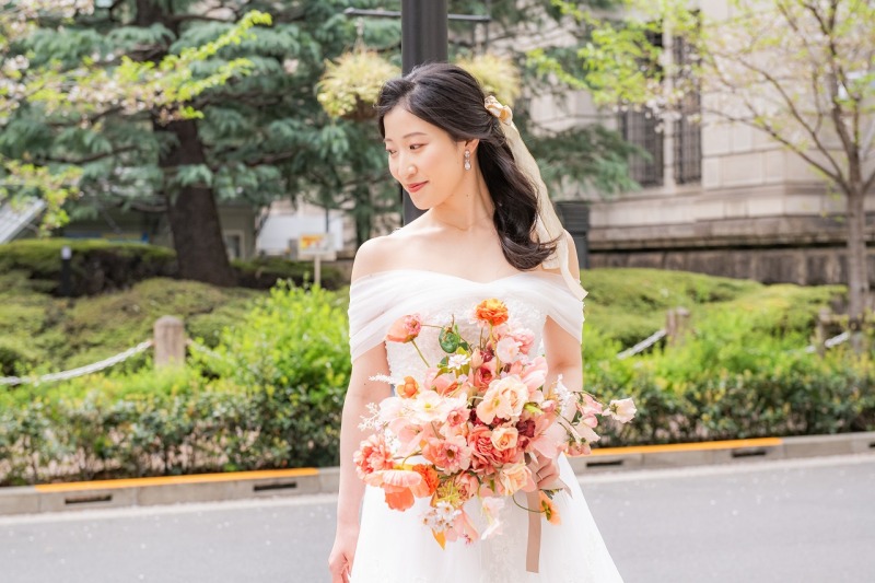 ご新婦様のソロショット