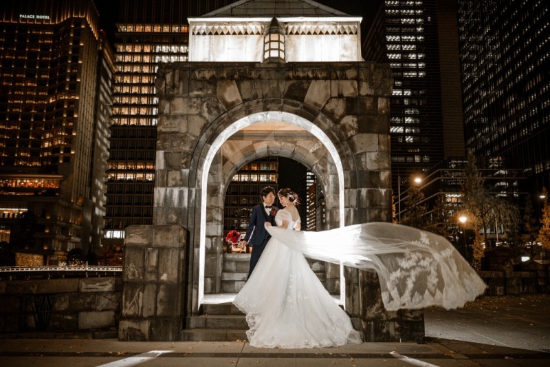 和田倉門でのベールショット