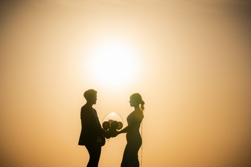 シルエットショット