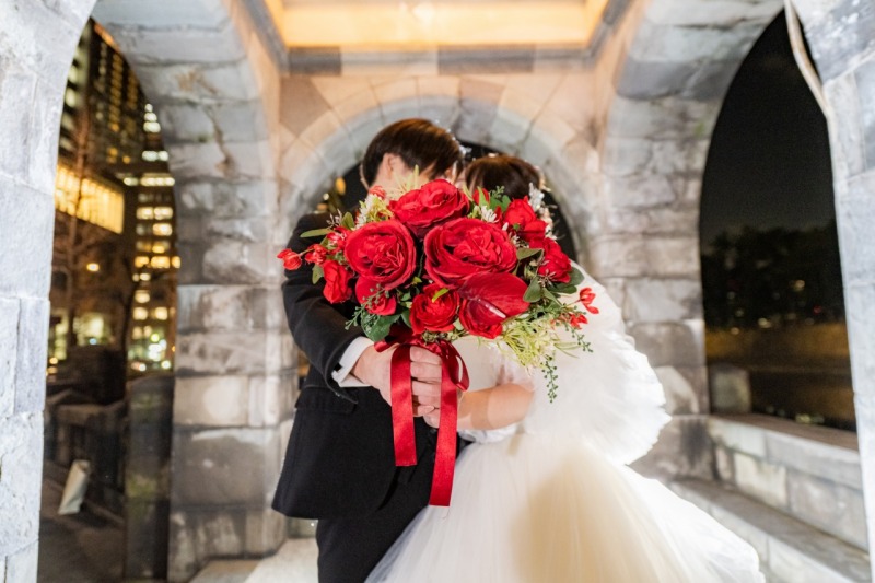 赤いバラ&hearts;