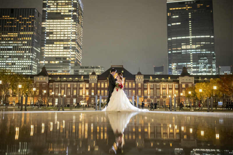 夜景に包まれて