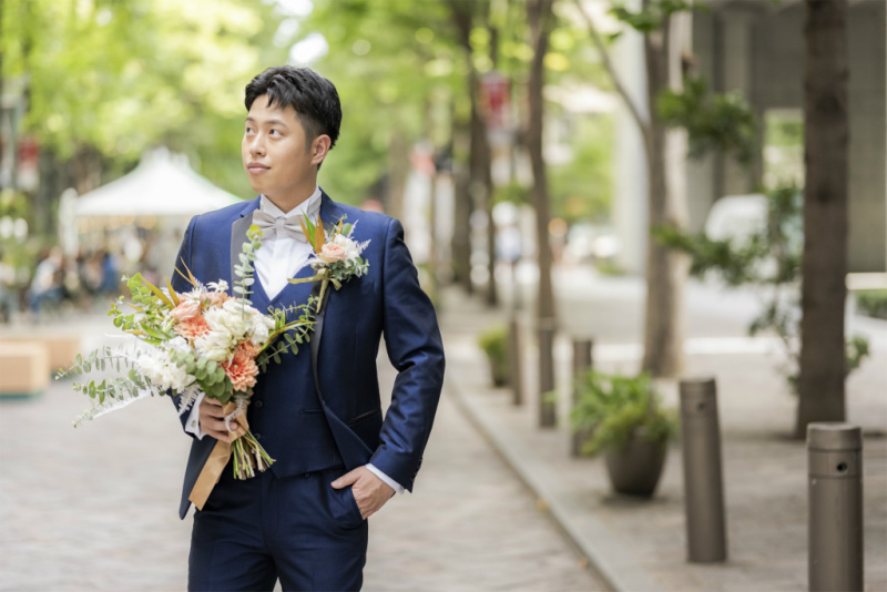 ご新郎様ソロショット