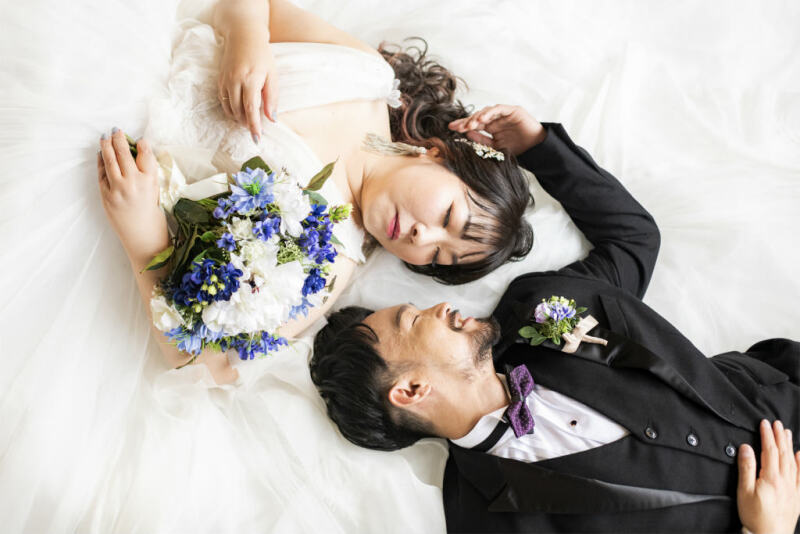 寝ころびショット