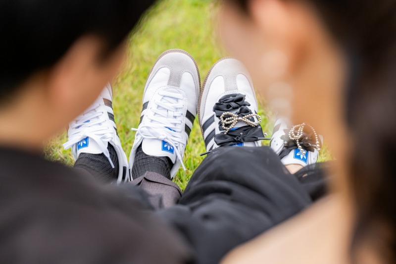 お揃いのお靴と♡