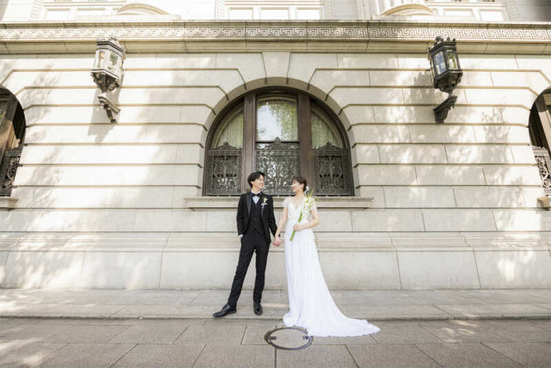 木漏れ日の明治安田生命ビル