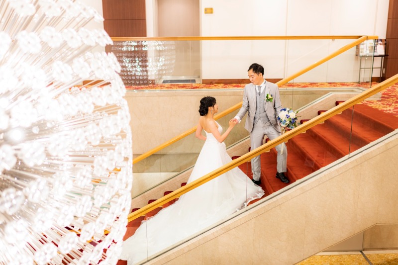 シャンデリアと