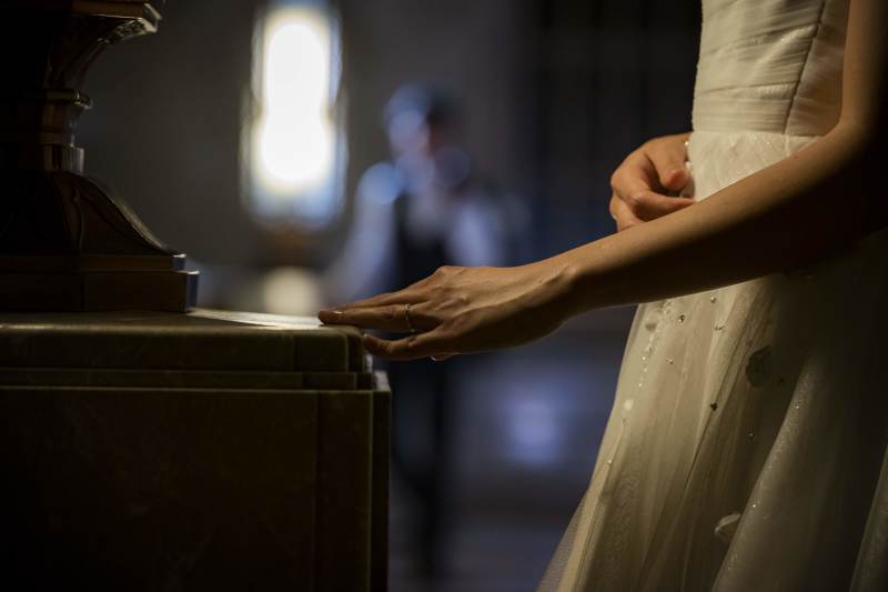 ご新婦様の手☆