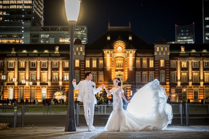 躍動的なショット