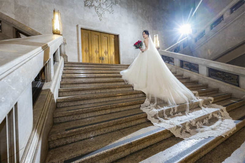 東京駅周辺に国立博物館、東京タワーまで!豪華なフォトウェディング♡