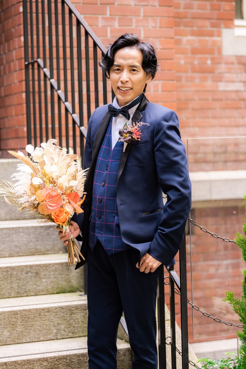 ご新郎様ソロショット☆