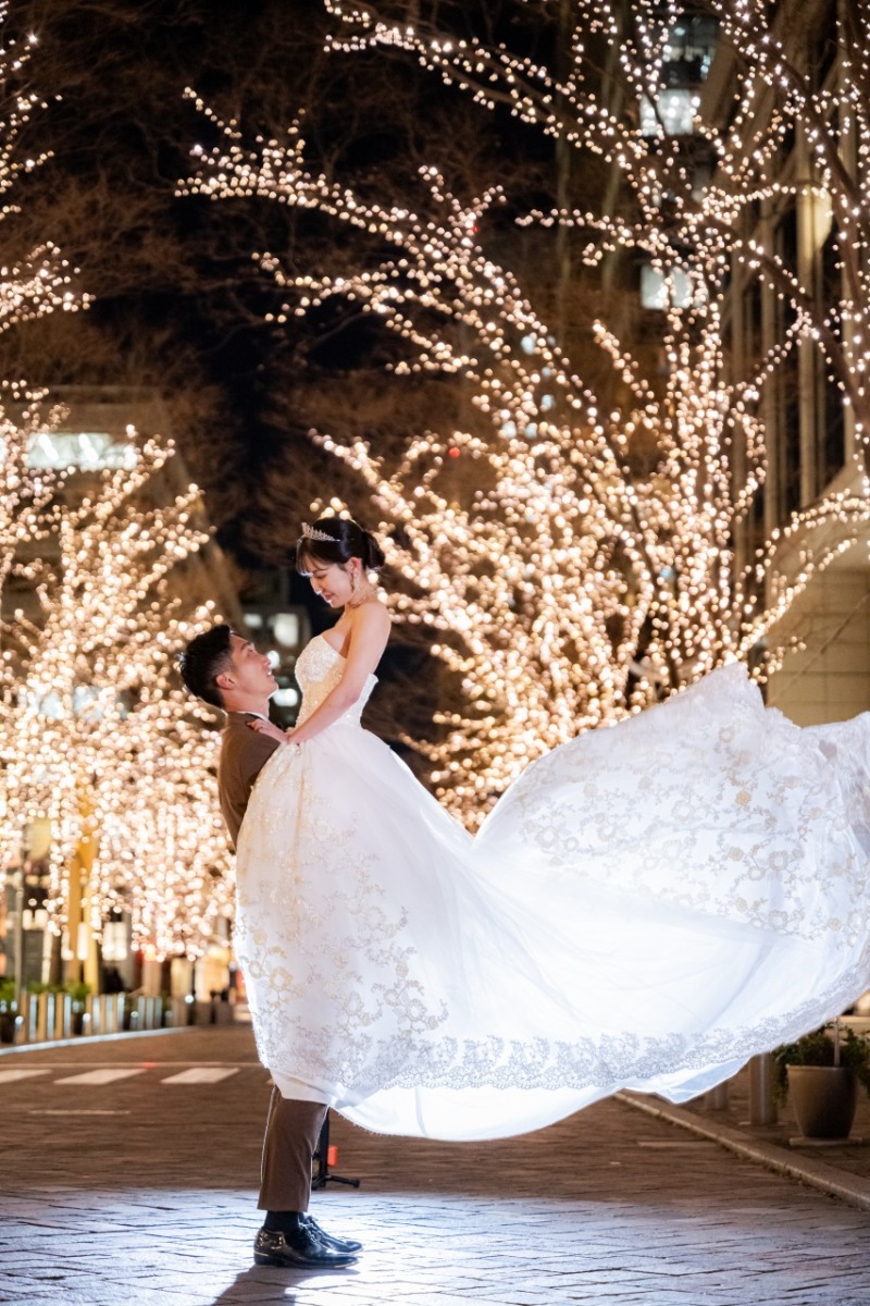 最後はイルミネーション！