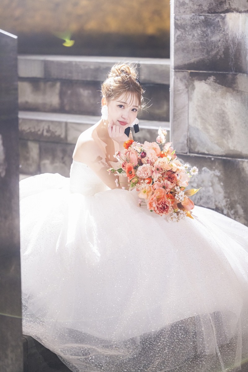 ふんわり輝くソロショット☆