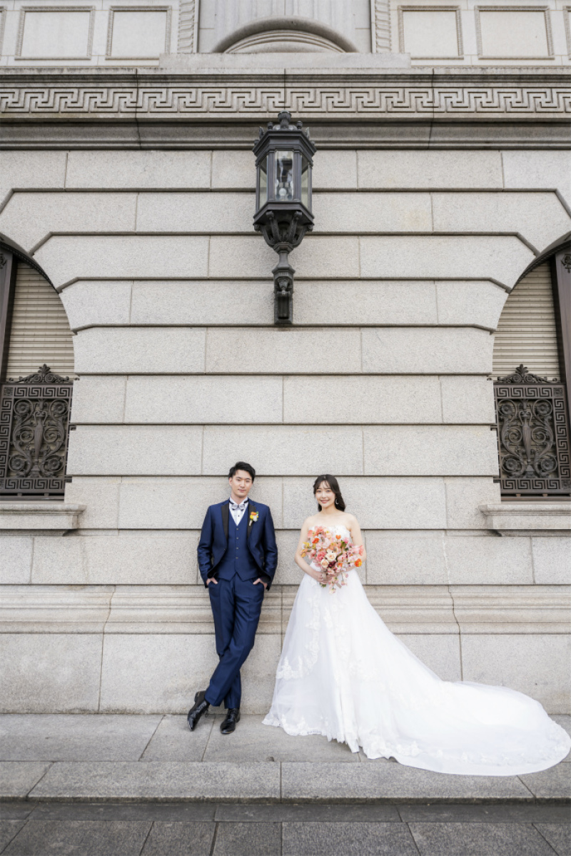 安田生命ビルの外観にて…♡