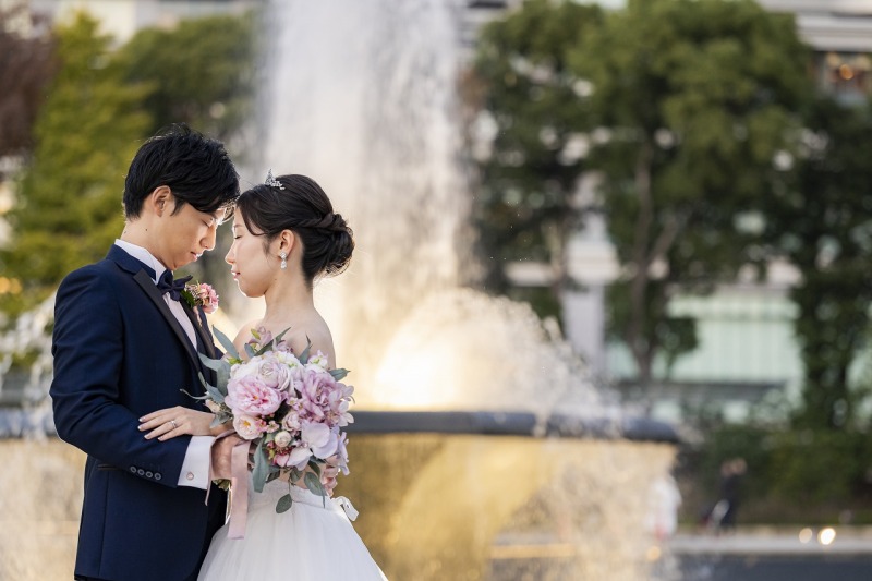 噴水ショット！