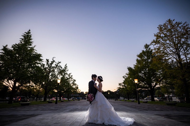 行幸通りでトワイライトショット！