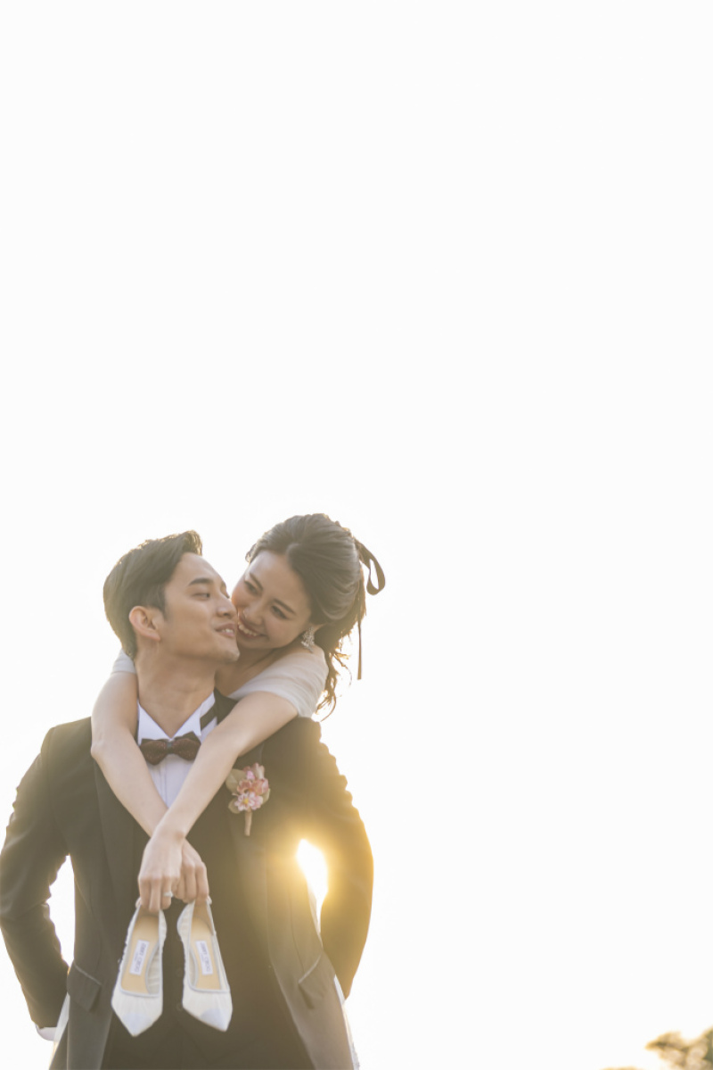 おんぶショット☆