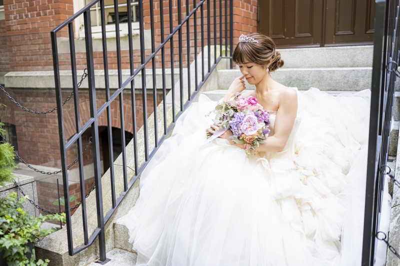 お座りショット