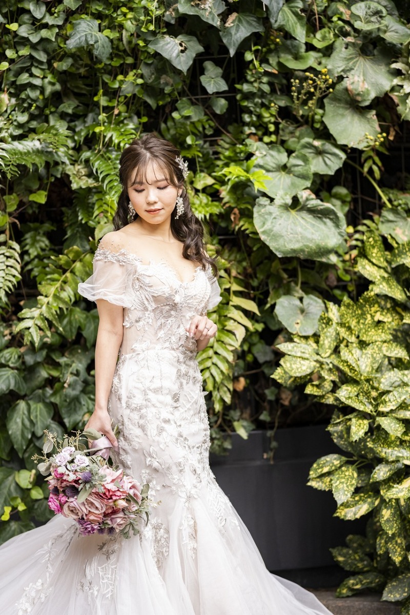 緑とエレガントに♪