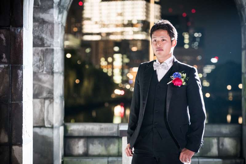 ご新郎様ソロショット☆