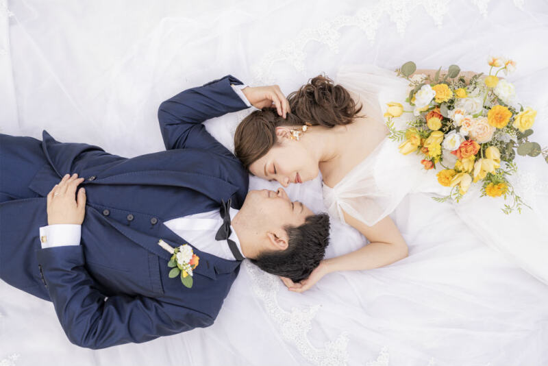 寝転びショット