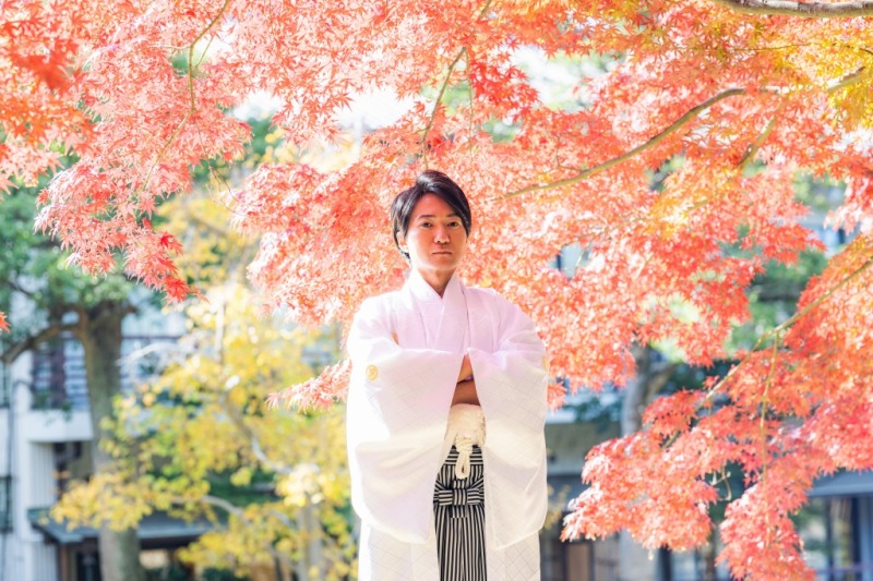 ご新郎様のソロショット♡