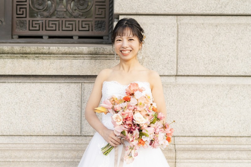 笑顔満点のご新婦様♡