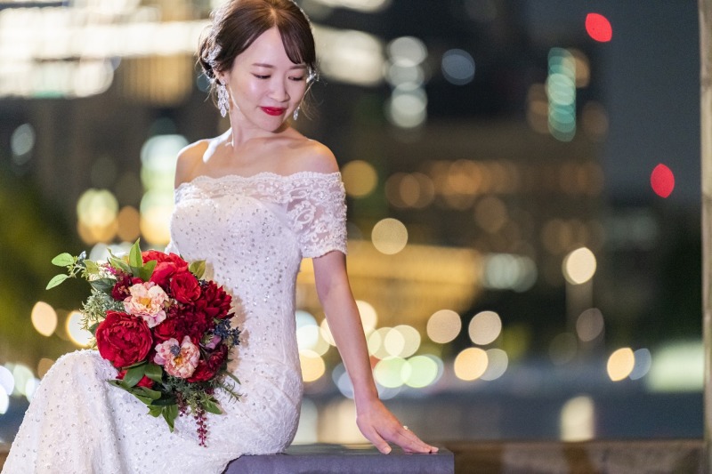 ご新婦様のソロショット