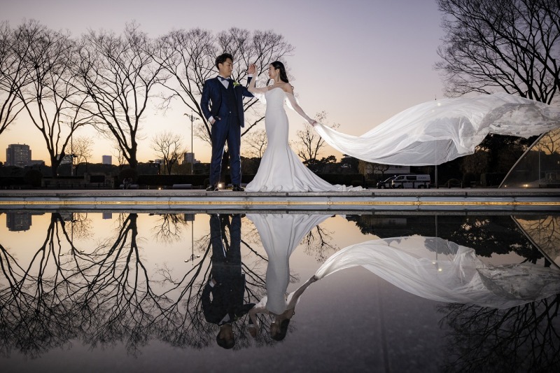 和田倉噴水公園とトワイライト