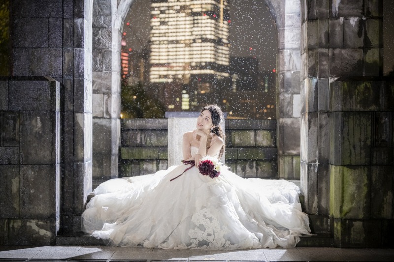 お座りショット