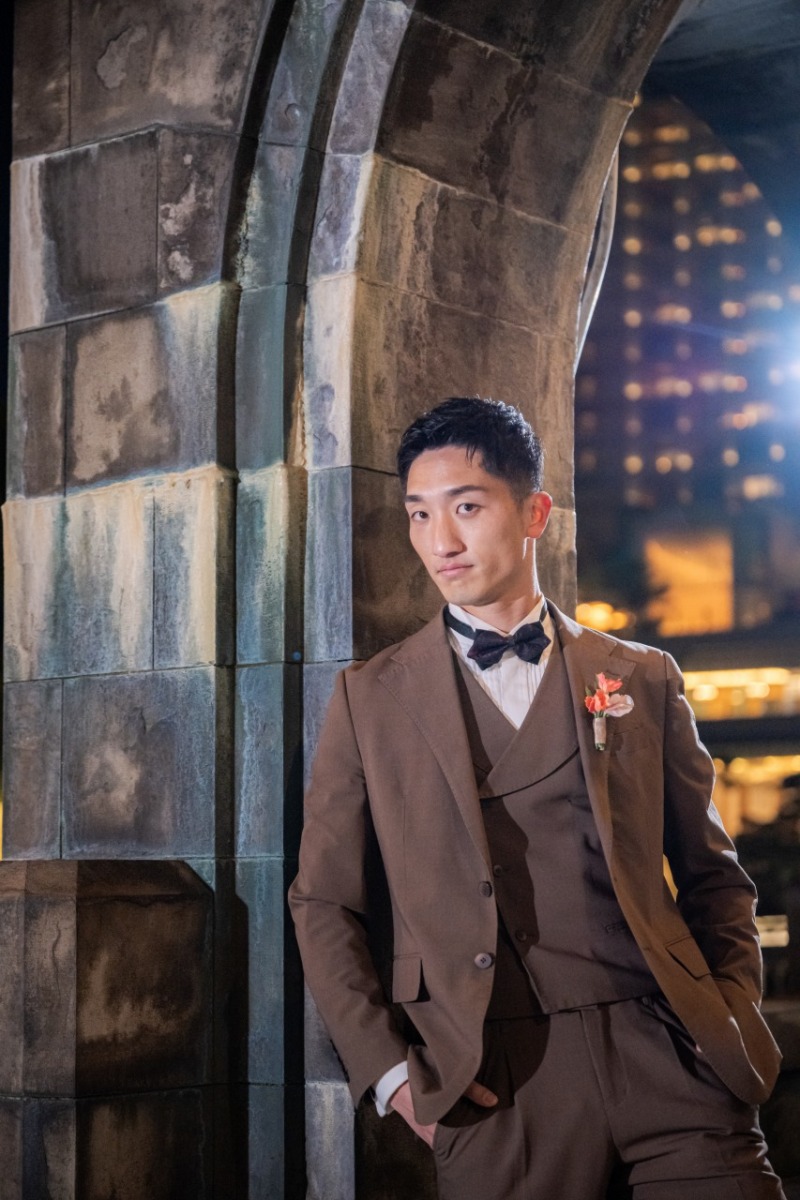 ご新郎様ソロショット