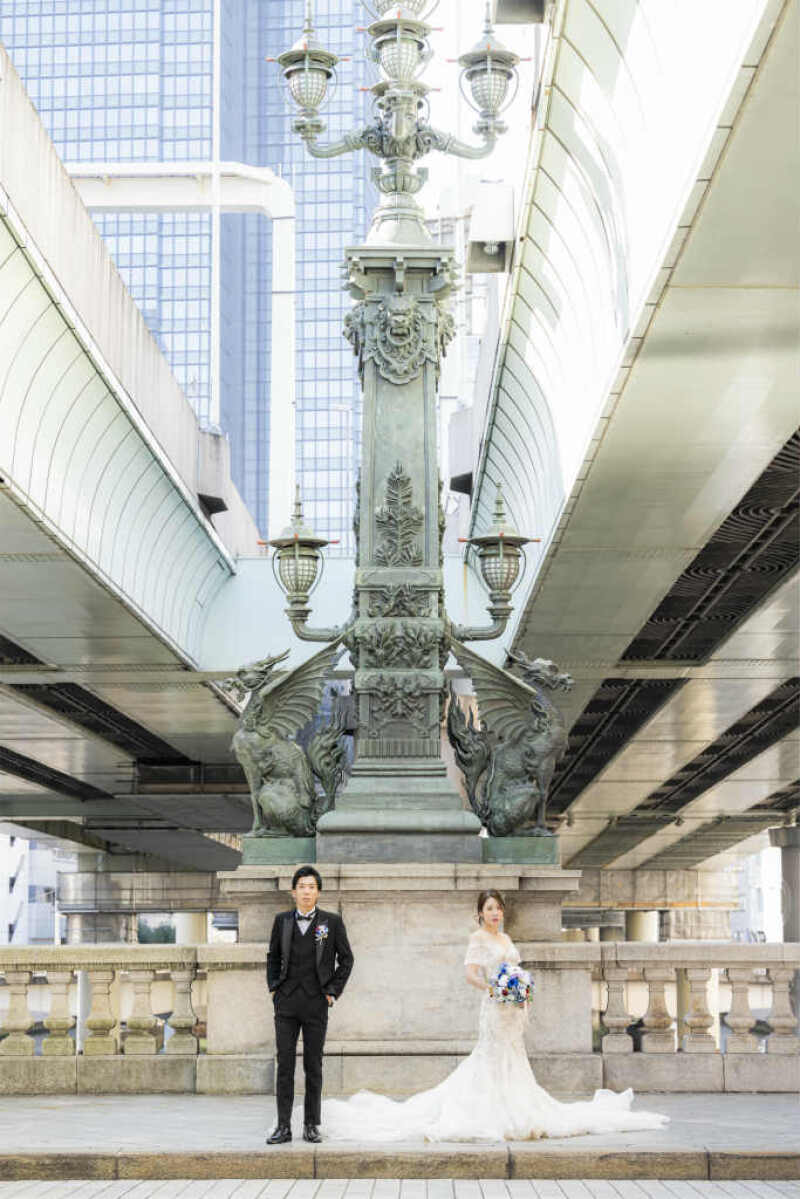 麒麟像でスタイリッシュに