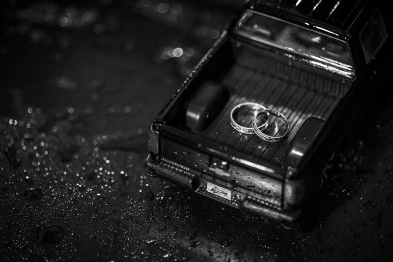 指輪を乗せて☆