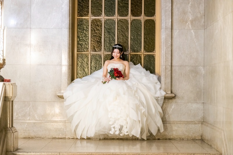 お座りショット