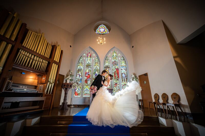 ドレスのなびかせショット☆