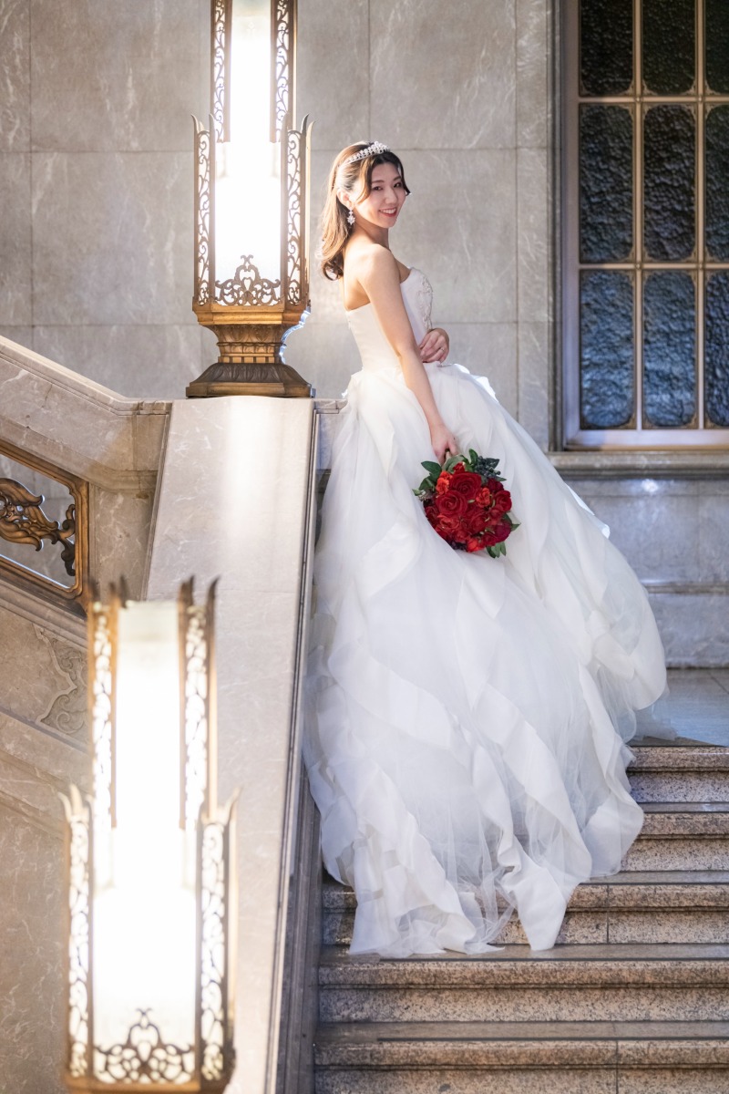 階段でソロショット☆