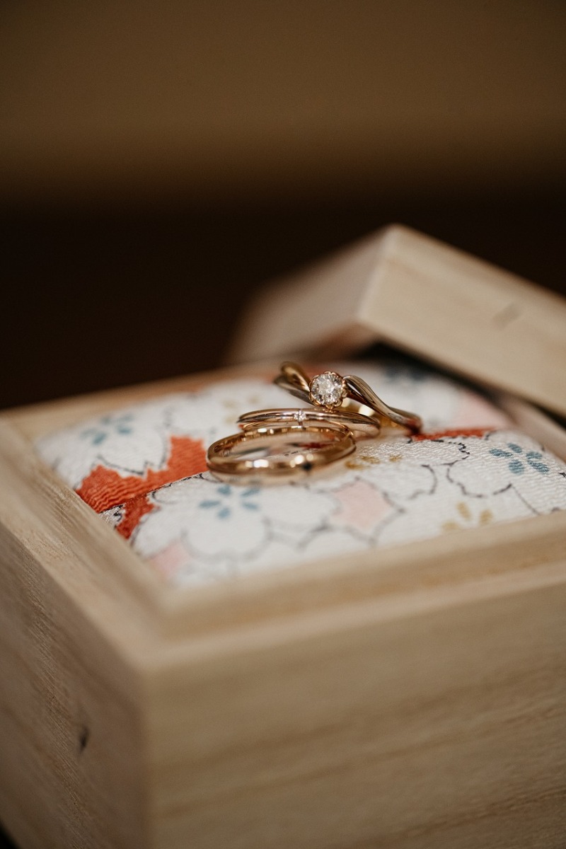 光り輝く指輪☆