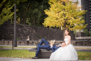 おしゃれな前撮り　東京駅デイフォト☆③