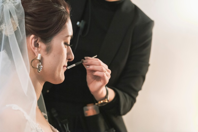 お仕度シーン☆