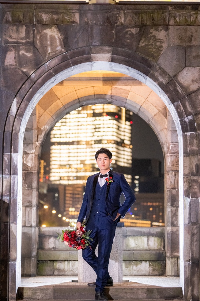 ご新郎様ソロショット☆