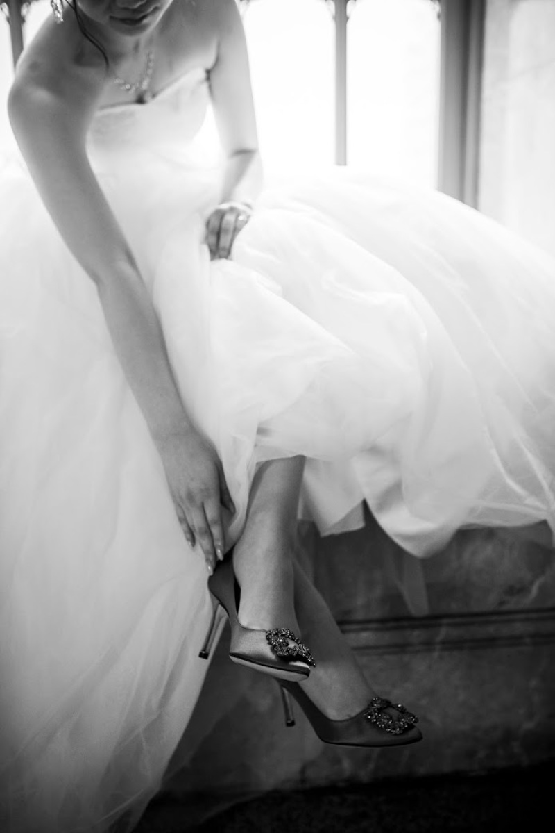 お持ち込みのブライダルシューズ☆