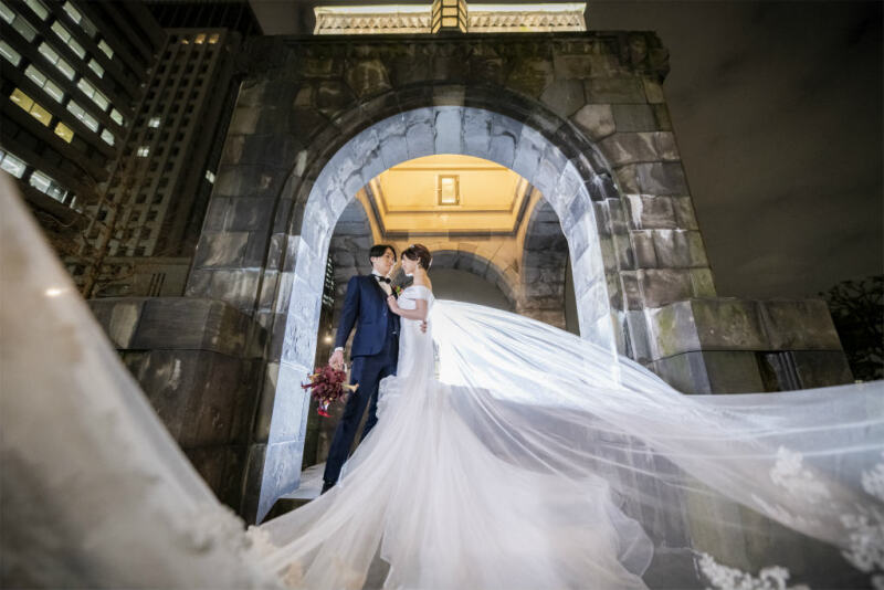 和田倉門から広がるベールショット！