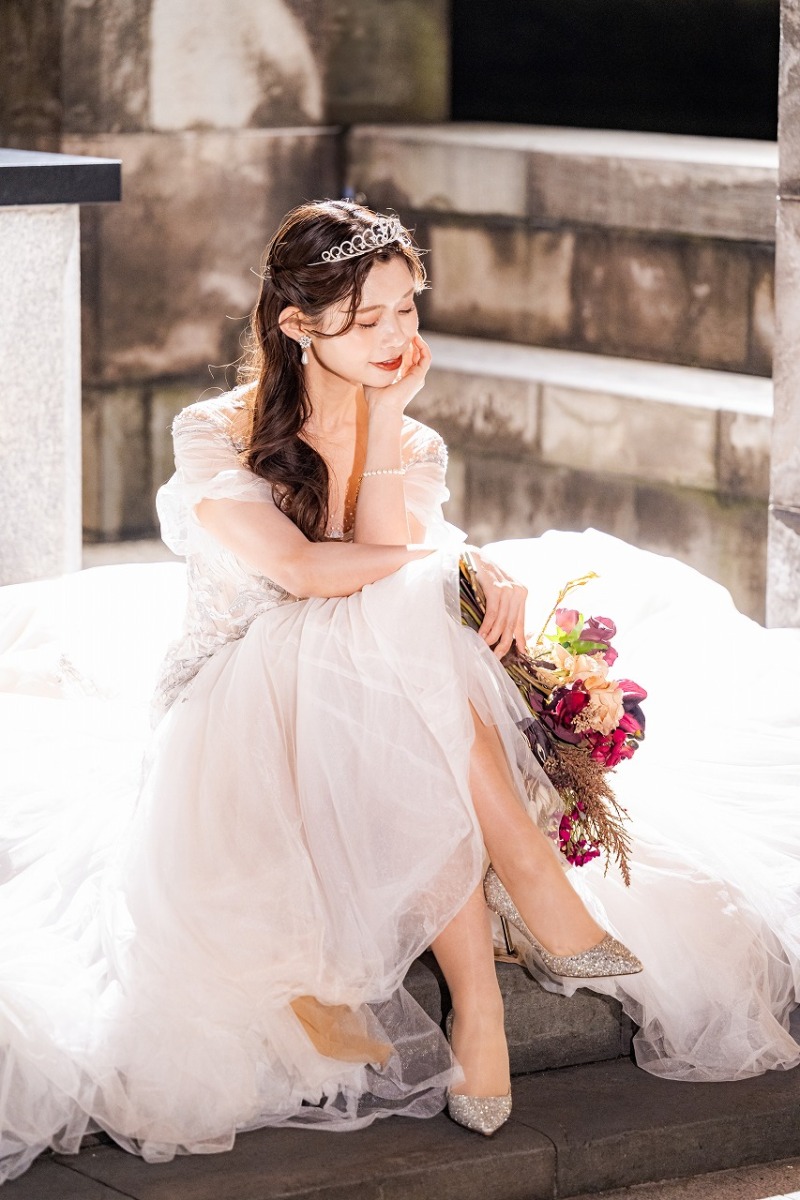 お座りショット☆