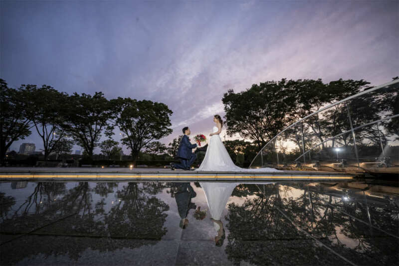 トワイライトの空と